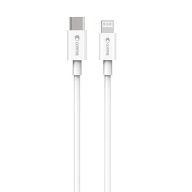 "Comma" kabelis Jub MFi USB-C - Lightning 3A 1,5 m, baltas