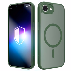 3mk Misty MagCase dėklas iPhone 16E / 17E - žalias