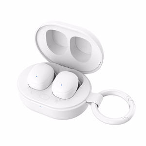 TWS 3mk FlowBuds 6.0 belaidės ausinės - baltos spalvos
