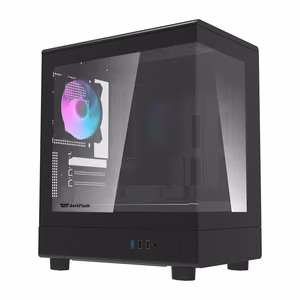Darkflash DB330M корпус компьютера + 3 вентилятора (чёрный)