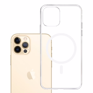 3mk permatomas magnetinis dėklas telefonui Apple iPhone 12 Pro Max