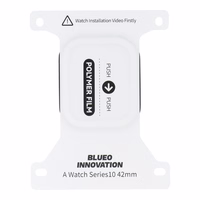 5D Mr. Monkey Apsauginis stiklas - Apple Watch 10/11 42MM juodas (Strong HD)