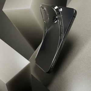 Puro 03 Nude silikoninis dėklas telefonui iPhone 16 - permatomas