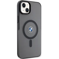 BMW Signature MagSafe deklas, skirtas iPhone 14 Plus/15 Plus - Juodas