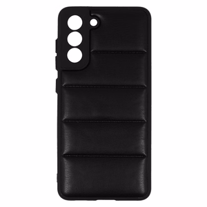 Odinis 3D dėklas telefonui Samsung Galaxy S21 FE dizainas 2 juodas