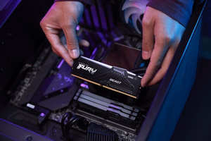 Kingston Technology FURY Beast 32GB 6000MT/s DDR5 CL36 DIMM RGB atminties modulis