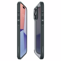 Spigen Ultra Hybrid dėklas telefonui iPhone 15 Pro Max - tamsiai žalias