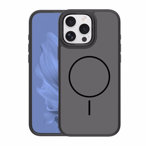 Frame Thin Mag dėklas for iPhone 16 Pro Max 6,9" juodas