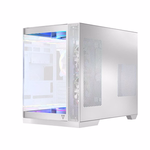 MODECOM KORPUSAS VULKANAS PANORAMA ARGB 5F MIDI BALTAS