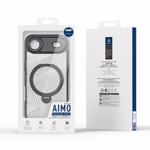 Dux Ducis Aimo Mag Case with Magnetic Ring and Stand for iPhone 17 Air – Black