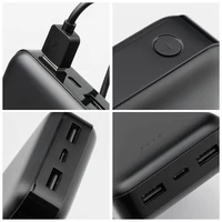 Išorinė baterija Blue Star 20000 mAh 2.1A W2015 juoda