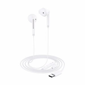 Ausinės Acefast L13 USB-C baltos