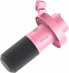Fifine K688P dinaminis mikrofonas (rožinis)