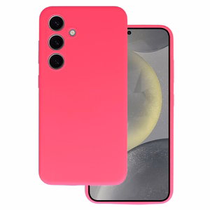 Silikoninis Lite dėklas telefonui Samsung Galaxy A15 4G/5G fuksijos