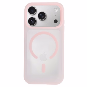 Tel Protect Mist Matte Magsafe dėklas Iphone 16, šviesiai rožinis