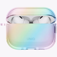 Uniq Iridescia Hang deklas AirPods Pro 3 - skaidrus daugiapalvis