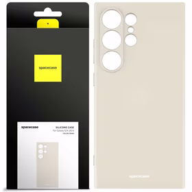 Spacecase Dėklas Silicone Case Galaxy S24 Ultra kaulinis