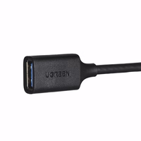 Ugreen 30701 USB kabelis USB 3.2 Gen 1 (3.1 Gen 1) 0,15 m USB C USB A Juoda