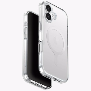 "Uniq Clario Magclick" įkrovimo dėklas "iPhone 17" - skaidrus