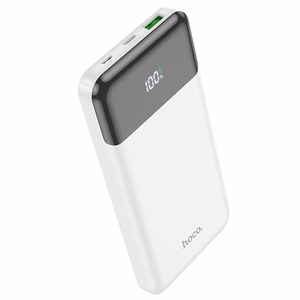 Išorinė baterija (f) Hoco 10000 mAh QC3.0 PD 3A 20W J102 balta