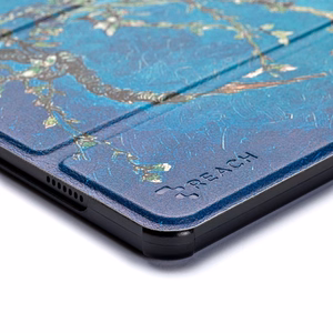 Dėklas Reach Smart Leather Samsung X210/X215/X216 Tab A9 Plus 11.0/X230/X235/X236 Tab A11 Plus 11.0 sakura