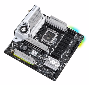 Asrock B760M Steel Legend WiFi pagrindinė plokštė Intel B760 LGA 1700 micro ATX
