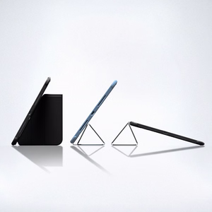 AmazingThing Titan Pro dėklas iPad A16 11" su 720° pasukamu stovu ir rašiklio laikikliu, juodas