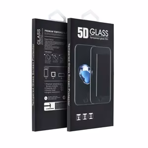 5D pilnai klijuojamas stiklas - skirtas Xiaomi Redmi 9A / Redmi 9C / Redmi 9I / Redmi 9AT juodas