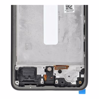 LCD ekranas SAMSUNG A33 5G HARD OLED su rėmeliu