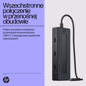 HP 4K USB-C daugiafunkcis šakotuvas