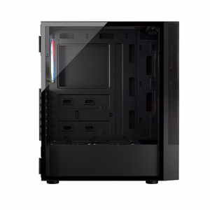 Logic ARYA ARGB MINIDI USB 3.0 kompiuterio korpusas, juodas