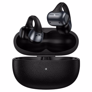 Juodos TWS „Bluetooth“ ausinės „Borofone BW100 Sunshine“