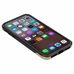 Zizo Star Diamond Hybrid dėklas, skirtas iPhone X, aukso spalvos ir juodas
