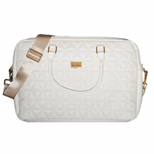 Wonder Dėklas nešiojamam kompiuteriui 15–16 colių pico quilted smėlio spalvos