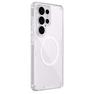 Nillkin Nature TPU Pro MagSafe suderinamas dėklas skirta Samsung Galaxy S26 Ultra baltas