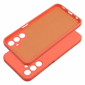 Silikoninis dėklas telefonui Samsung A15 5G / A15 4G persikinis