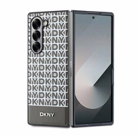 DKNY Pakartotinio rašto apatinės juostos dėklas Samsung Galaxy Z Fold 6 - rudas