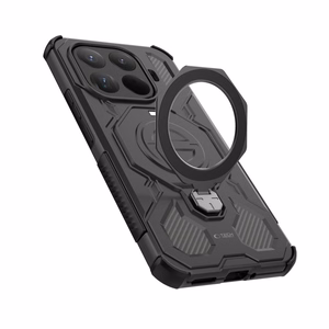 Tech-Protect TacticStand MagSafe deklas, skirtas Xiaomi 15T Pro - Juodas