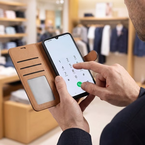 Smart Luxe odinis dėklas skirtas Samsung Galaxy S26 juodas