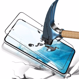 Tel Protect Pilnas klijavimo 6D apsauginis stiklas SAMSUNG GALAXY S23 PLUS juodas