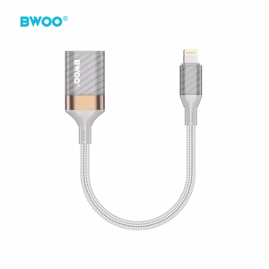 Адаптер BWOO Lightning — USB BZ70