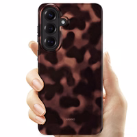 Tech-Protect Lamano MagSafe Dėklas for Samsung Galaxy S26+ - rudas and juodas