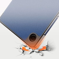 Dėklas Dux Ducis Domo Samsung X210/X215/X216 Tab A9 Plus 11.0 tamsiai mėlynas