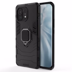 Dėklas "Ring Armor" skirtas Xiaomi Mi 11 5G juodas