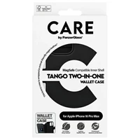 CARE by PanzerGlass Tango 2in1 piniginė Magnetinis dėklas telefonui iPhone 16 Pro Max - juodas