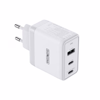 Įkroviklis DUZZONA T1 65W 2xUSB-C/USB-A baltas