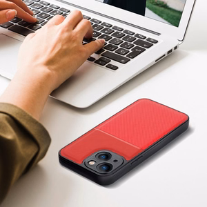 NOBLE dėklas telefonui XIAOMI Redmi 15 4G / 5G (171,1mm) raudonas