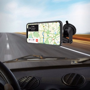 HOCO magnetinis automobilinis laikiklis priekinio stiklo / centrinės konsolės CA67 juodas