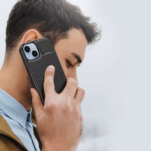 3in1 piniginės dėklas su stovu iPhone 15 Plus MagSafe RFID blokatorius Dux Ducis Rafi Mag - juodas