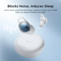 TWS Joyroom JR-TS2 Cozydots Series belaidės ausinės su aktyviu triukšmo slopinimu, Bluetooth 5.3 - baltos